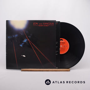 Jon & Vangelis Short Stories LP Vinyl Record - Front Cover & Record