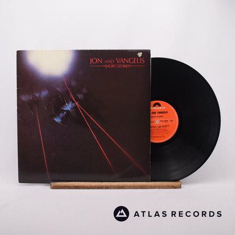 Jon & Vangelis Short Stories LP Vinyl Record - Front Cover & Record