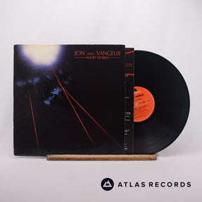 Jon & Vangelis Short Stories LP Vinyl Record - Front Cover & Record