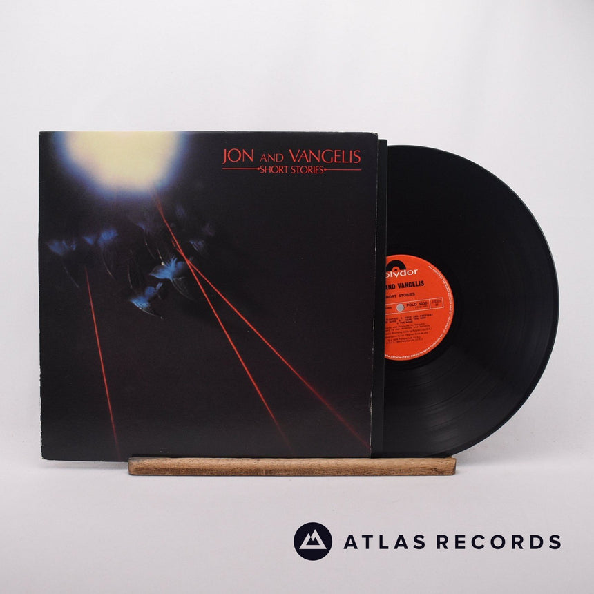 Jon & Vangelis Short Stories LP Vinyl Record - Front Cover & Record