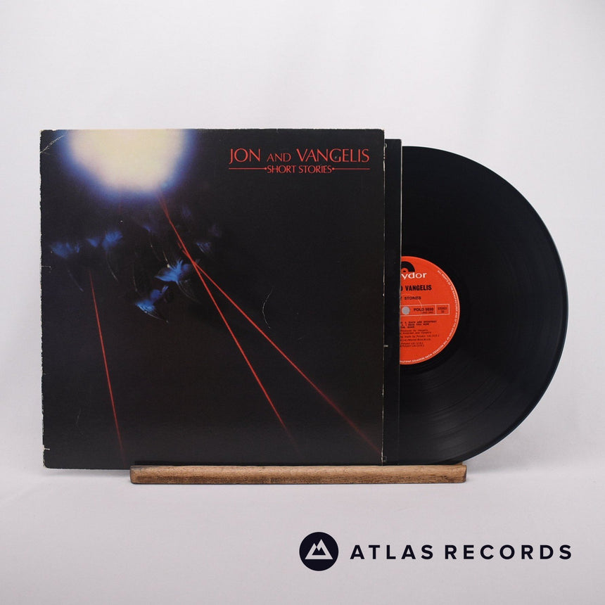 Jon & Vangelis Short Stories LP Vinyl Record - Front Cover & Record