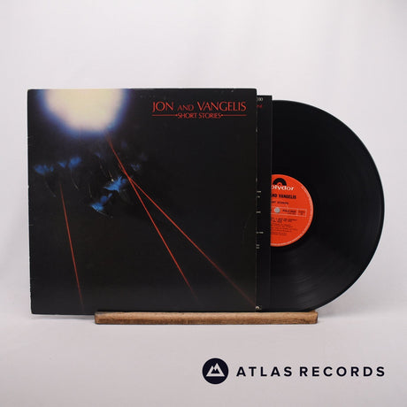 Jon & Vangelis Short Stories LP Vinyl Record - Front Cover & Record