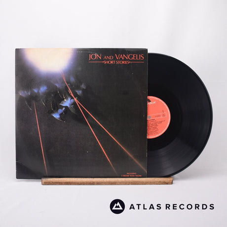Jon & Vangelis Short Stories LP Vinyl Record - Front Cover & Record