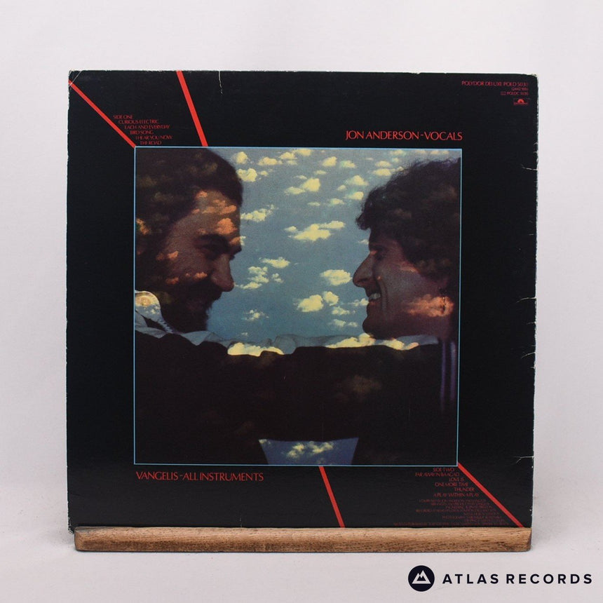 Jon & Vangelis - Short Stories - Strawberry LP Vinyl Record - VG+/VG+