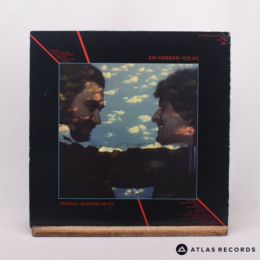 Jon & Vangelis - Short Stories - Strawberry LP Vinyl Record - VG+/VG+