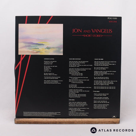 Jon & Vangelis - Short Stories - Strawberry LP Vinyl Record - VG+/EX