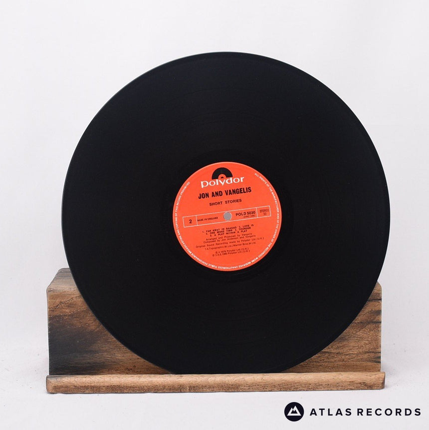 Jon & Vangelis - Short Stories - LP Vinyl Record - VG+/EX