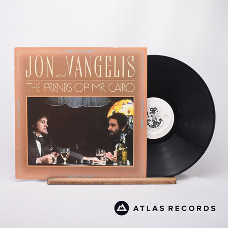 Jon & Vangelis The Friends Of Mr Cairo LP Vinyl Record - Front Cover & Record