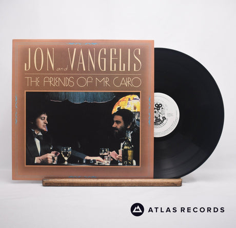 Jon & Vangelis The Friends Of Mr Cairo LP Vinyl Record - Front Cover & Record