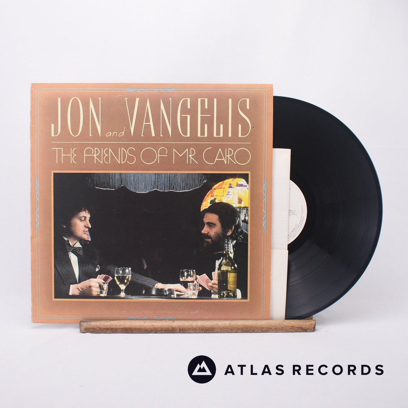 Jon & Vangelis The Friends Of Mr Cairo LP Vinyl Record - Front Cover & Record