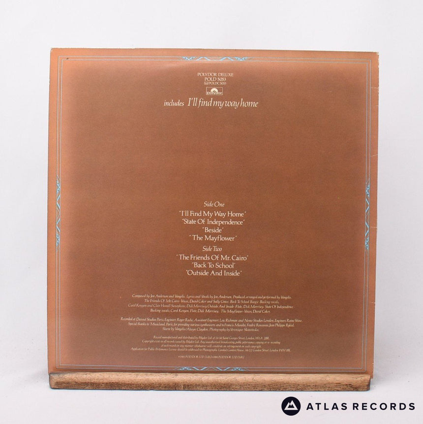 Jon & Vangelis - The Friends Of Mr Cairo - LP Vinyl Record - VG+/EX