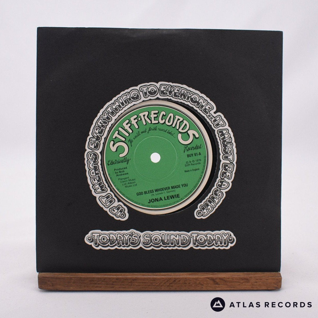 Jona Lewie God Bless Whoever Made You 7" Vinyl Record - In Sleeve