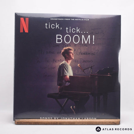 Jonathan Larson Tick, Tick... BOOM! Double LP Vinyl Record - Front Cover & Record