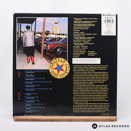 Jonathan Richman - Jonathan Goes Country - Mpo A1 B1 LP Vinyl Record - EX/EX