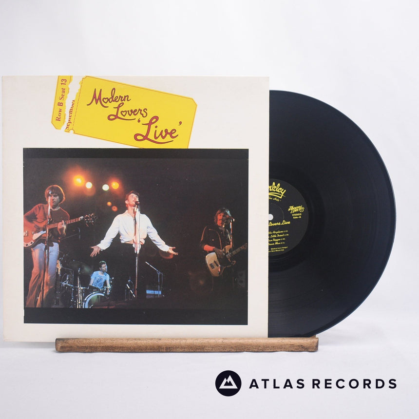 Jonathan Richman & The Modern Lovers Live LP Vinyl Record - Front Cover & Record