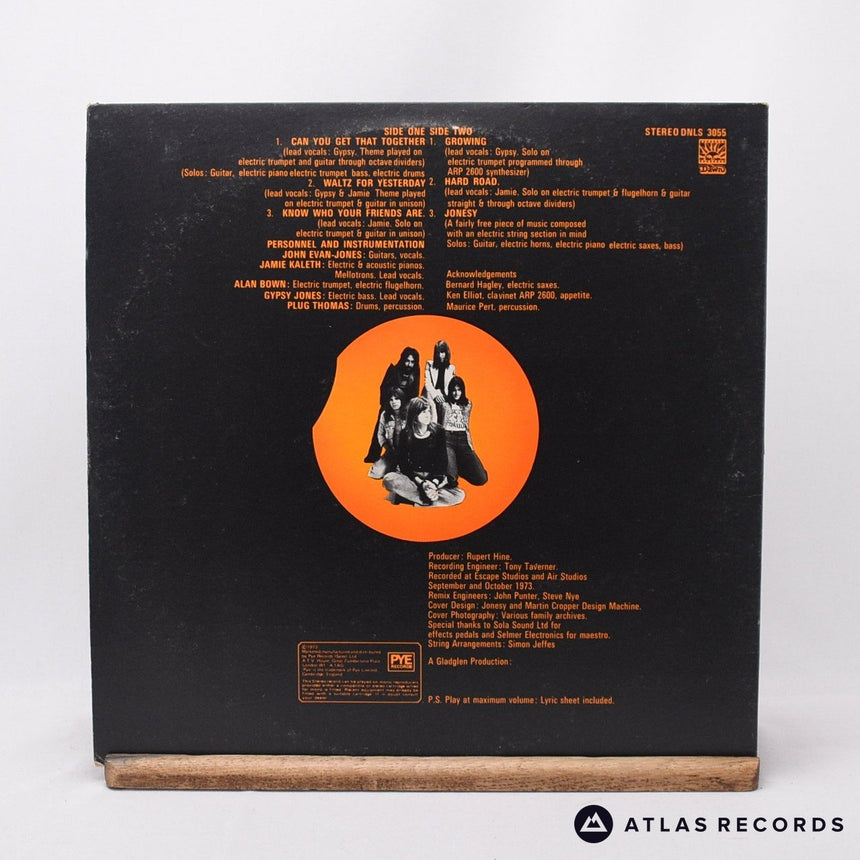 Jonesy - Growing - Lyric Sheet Porky Gatefold -A -B LP Vinyl Record - VG+/EX