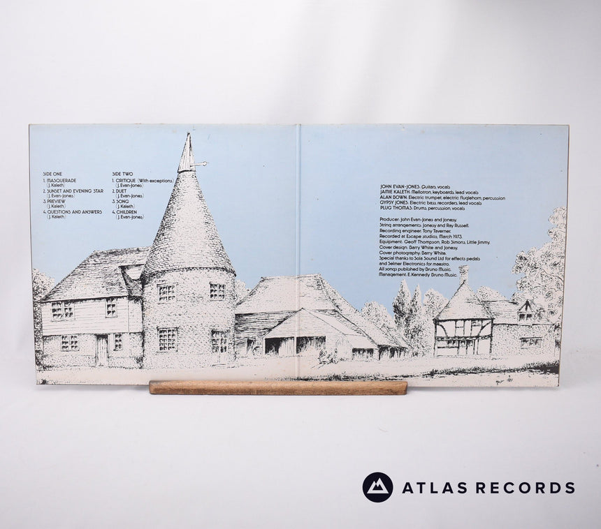 Jonesy - Keeping Up... - Lyric Sheet Gatefold A1 B1 LP Vinyl Record - VG+/VG+