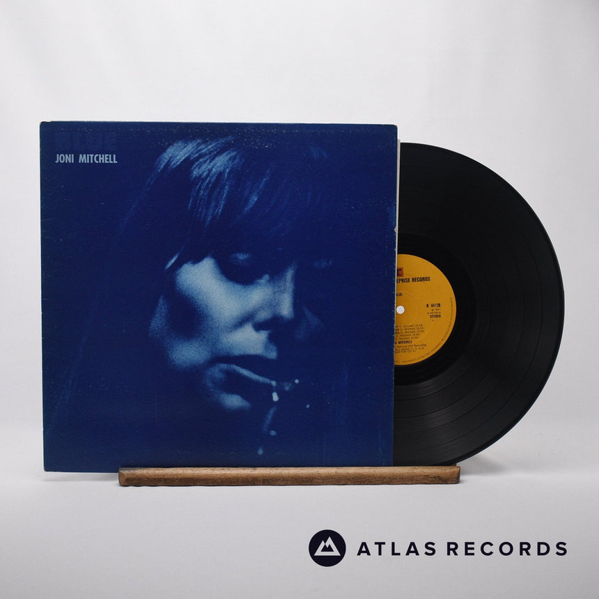 Joni Mitchell Blue LP Vinyl Record - Front Cover & Record