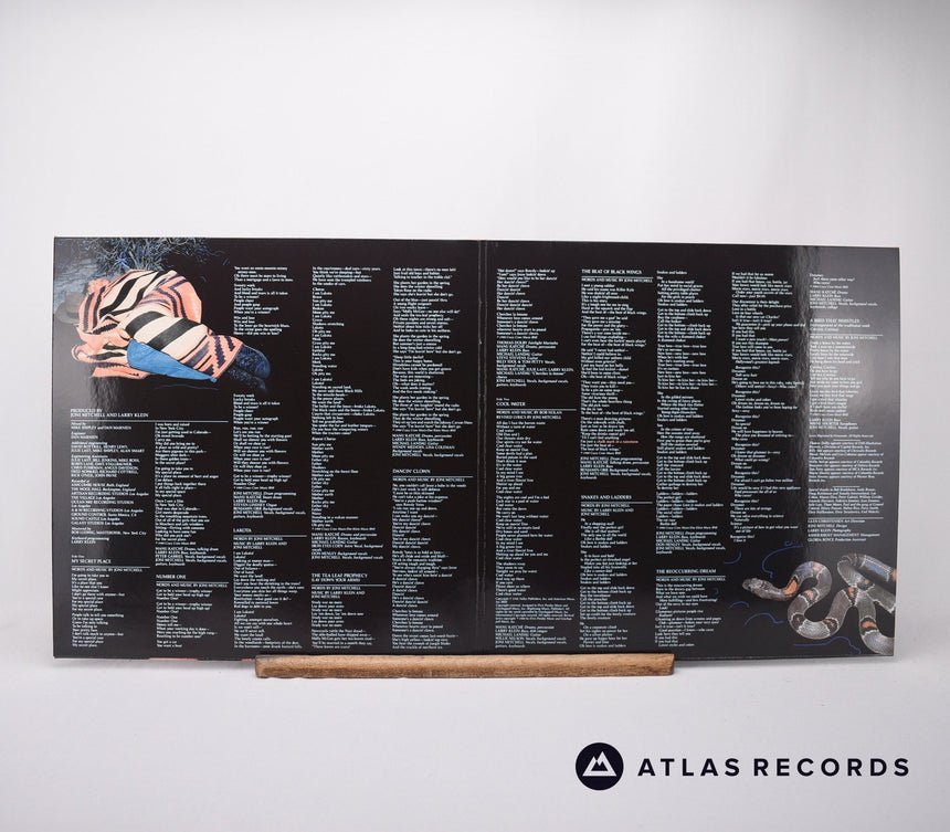 Joni Mitchell - Chalk Mark In A Rain Storm - 1-A 1-B LP Vinyl Record - NM/EX