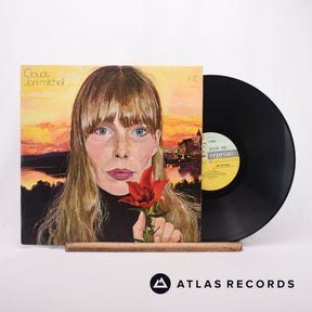 Joni Mitchell Clouds LP Vinyl Record - Front Cover & Record