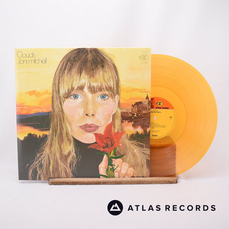 Joni Mitchell Clouds LP Vinyl Record - Front Cover & Record