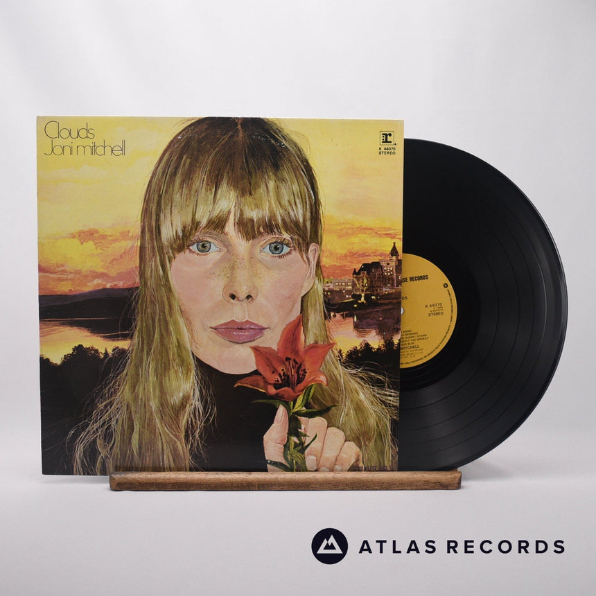 Joni Mitchell Clouds LP Vinyl Record - Front Cover & Record