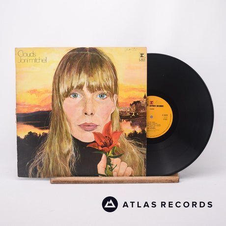 Joni Mitchell Clouds LP Vinyl Record - Front Cover & Record