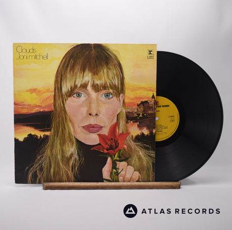 Joni Mitchell Clouds LP Vinyl Record - Front Cover & Record