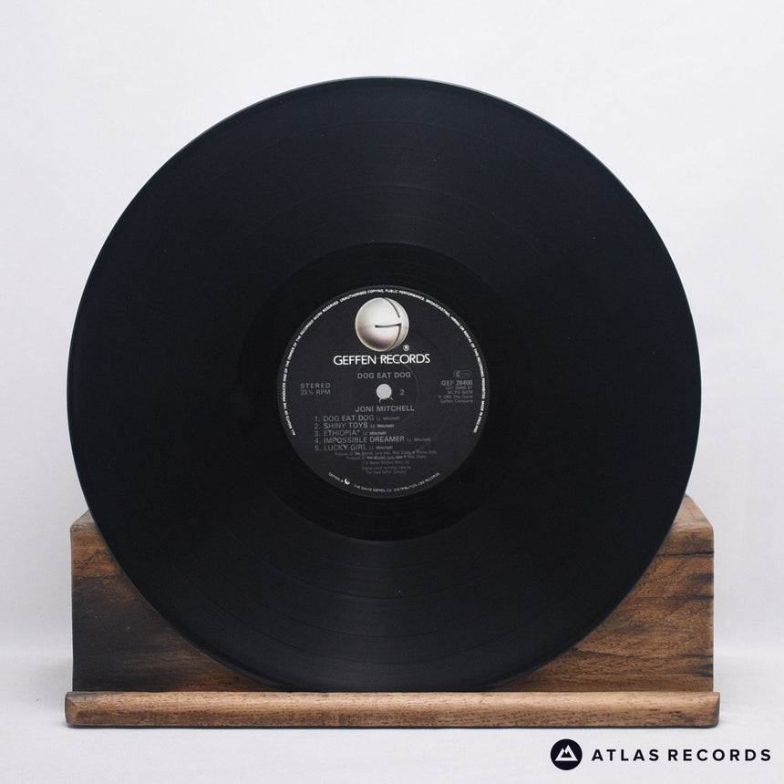 Joni Mitchell - Dog Eat Dog - Gatefold LP Vinyl Record - EX/EX