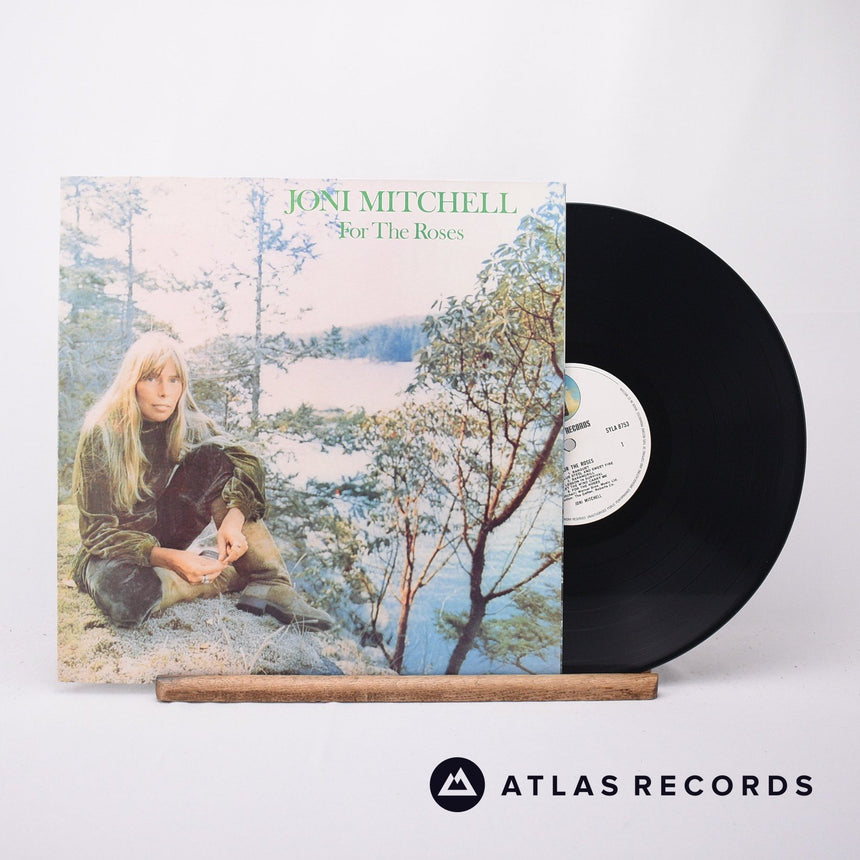 Joni Mitchell - For The Roses - Gatefold A-1 B-1 LP Vinyl Record - EX/EX