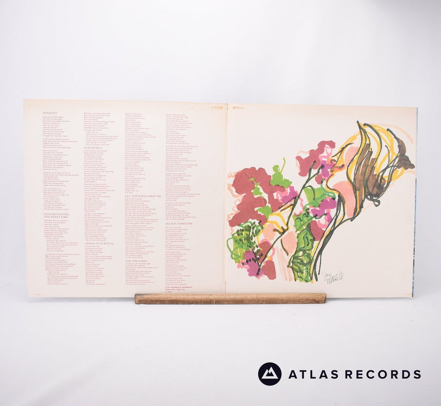 Joni Mitchell - For The Roses - Repress Gatefold A-1 B-1 LP Vinyl Record - EX/EX