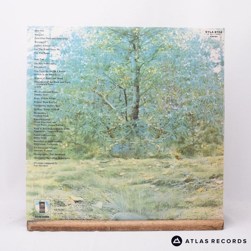 Joni Mitchell - For The Roses - Gatefold A-1 B-1 LP Vinyl Record - EX/EX