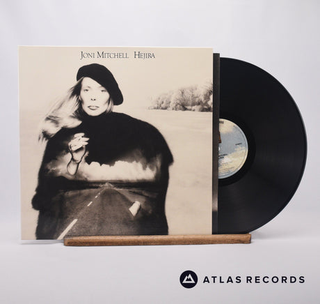 Joni Mitchell Hejira LP Vinyl Record - Front Cover & Record