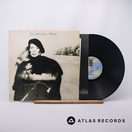 Joni Mitchell Hejira LP Vinyl Record - Front Cover & Record