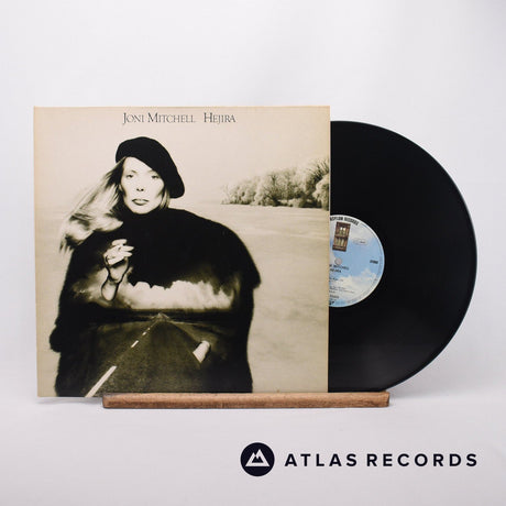Joni Mitchell Hejira LP Vinyl Record - Front Cover & Record