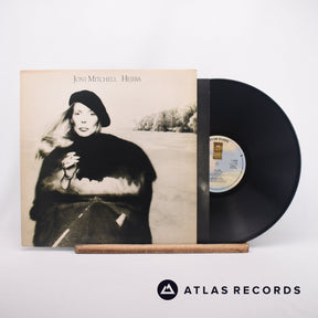 Joni Mitchell Hejira LP Vinyl Record - Front Cover & Record