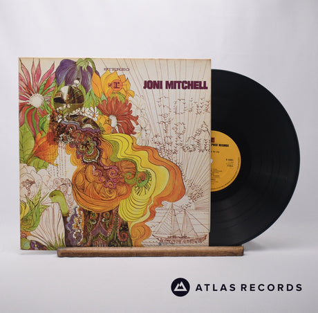 Joni Mitchell Joni Mitchell LP Vinyl Record - Front Cover & Record