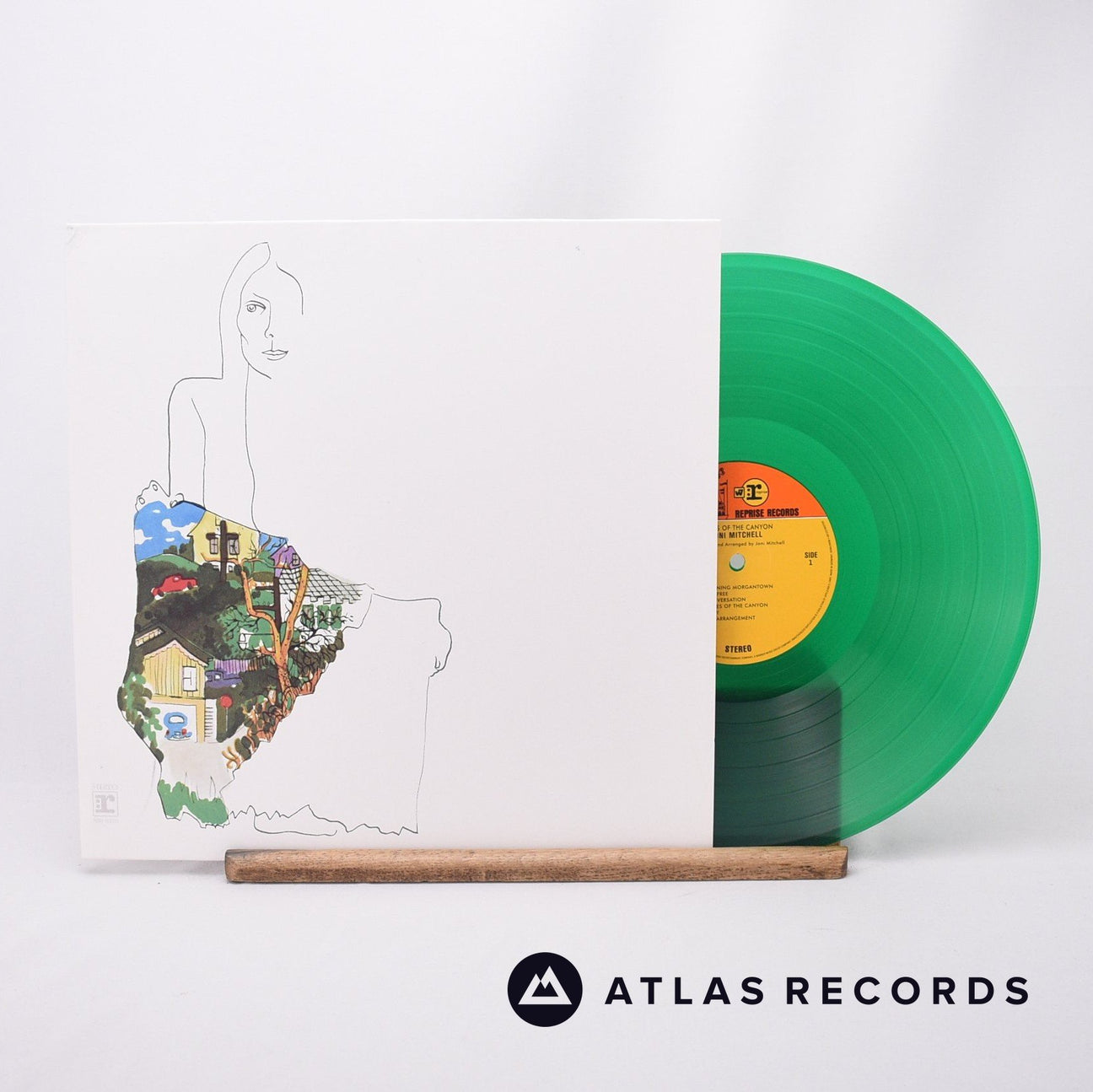 Joni Mitchell Ladies Of The Canyon LP Vinyl Record - Front Cover & Record