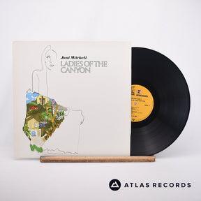 Joni Mitchell Ladies Of The Canyon LP Vinyl Record - Front Cover & Record