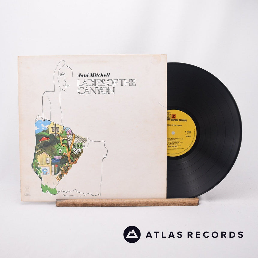 Joni Mitchell Ladies Of The Canyon LP Vinyl Record - Front Cover & Record