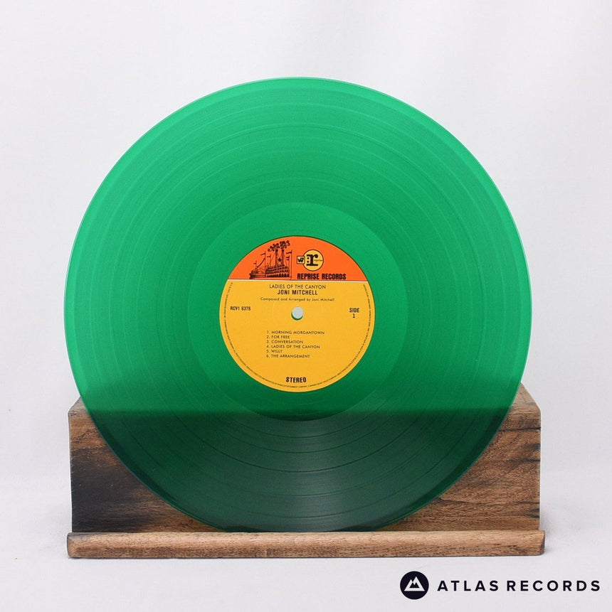 Joni Mitchell - Ladies Of The Canyon - Transparent Green LP Vinyl Record - EX/EX
