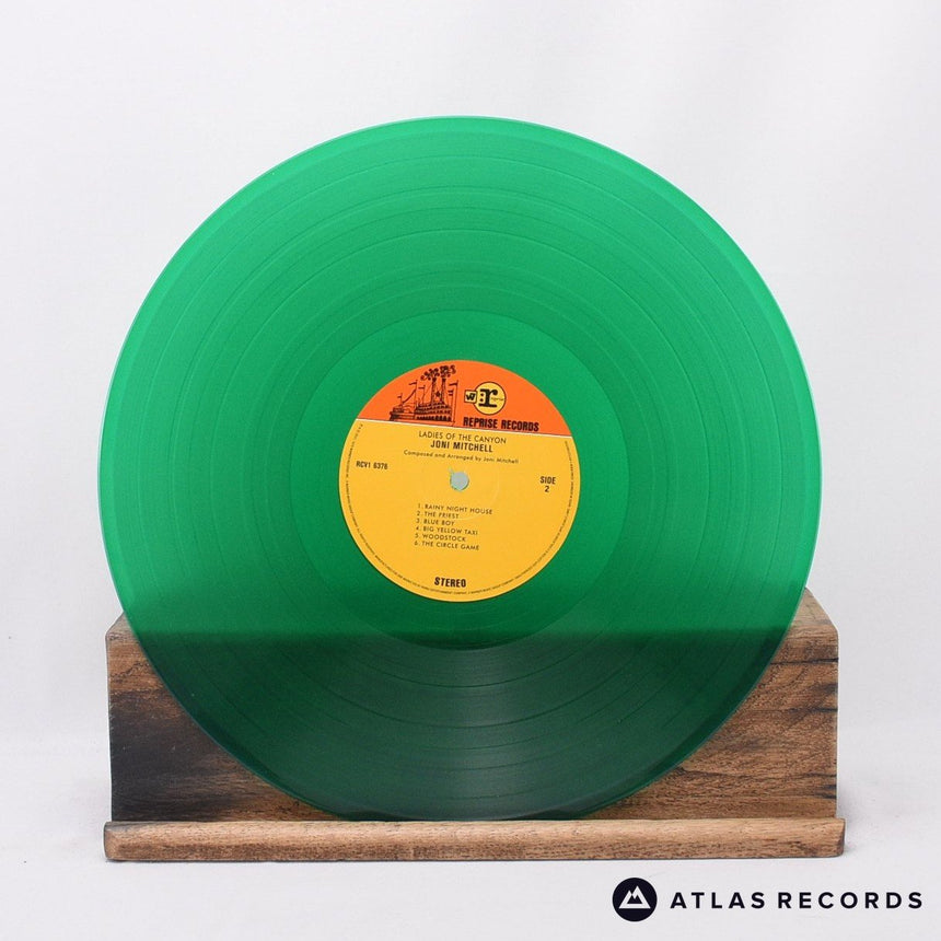 Joni Mitchell - Ladies Of The Canyon - Transparent Green LP Vinyl Record - EX/EX