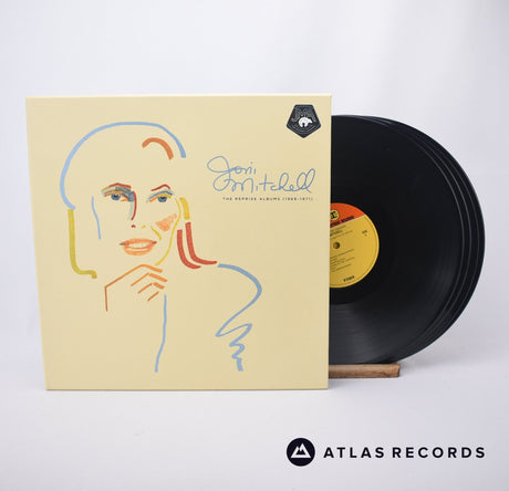 Joni Mitchell The Reprise Albums 4 x LP Vinyl Record - Front Cover & Record