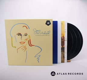 Joni Mitchell The Reprise Albums 4 x LP Vinyl Record - Front Cover & Record