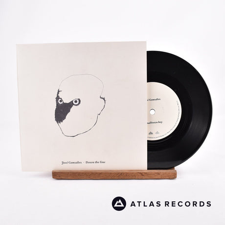 José González Down The Line 7" Vinyl Record - Front Cover & Record