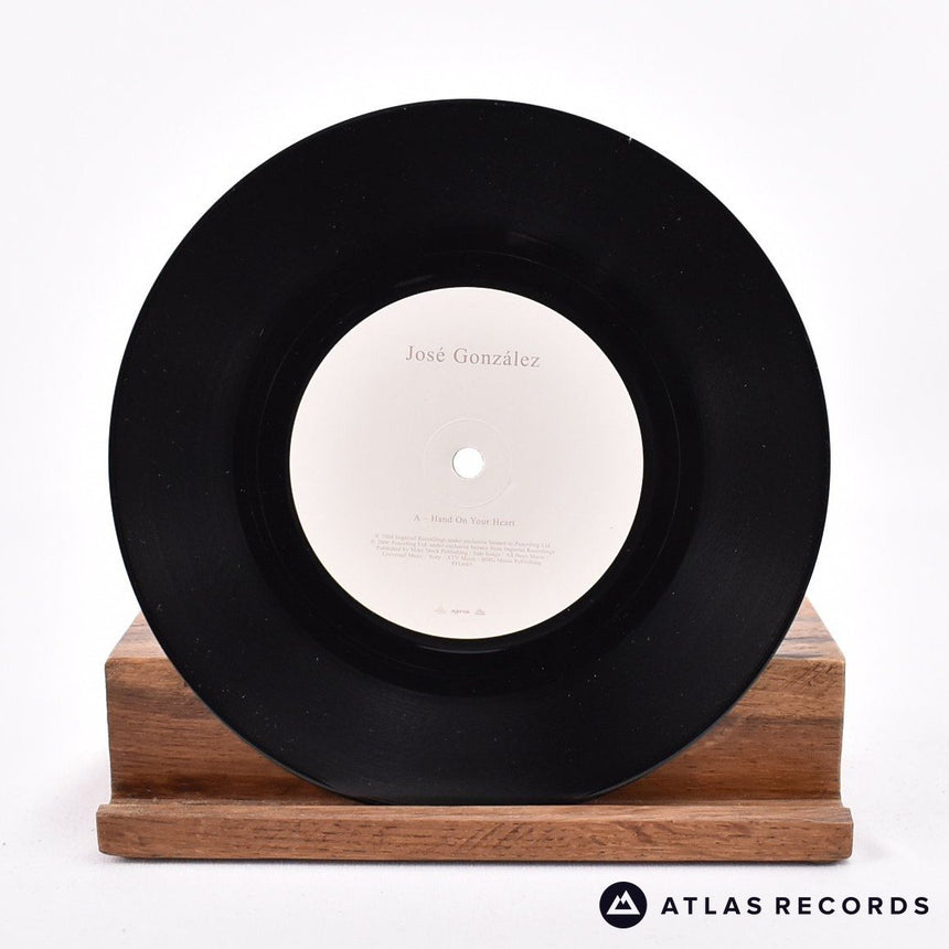José González - Hand On Your Heart - Damont Reissue 7" Vinyl Record - NM/NM