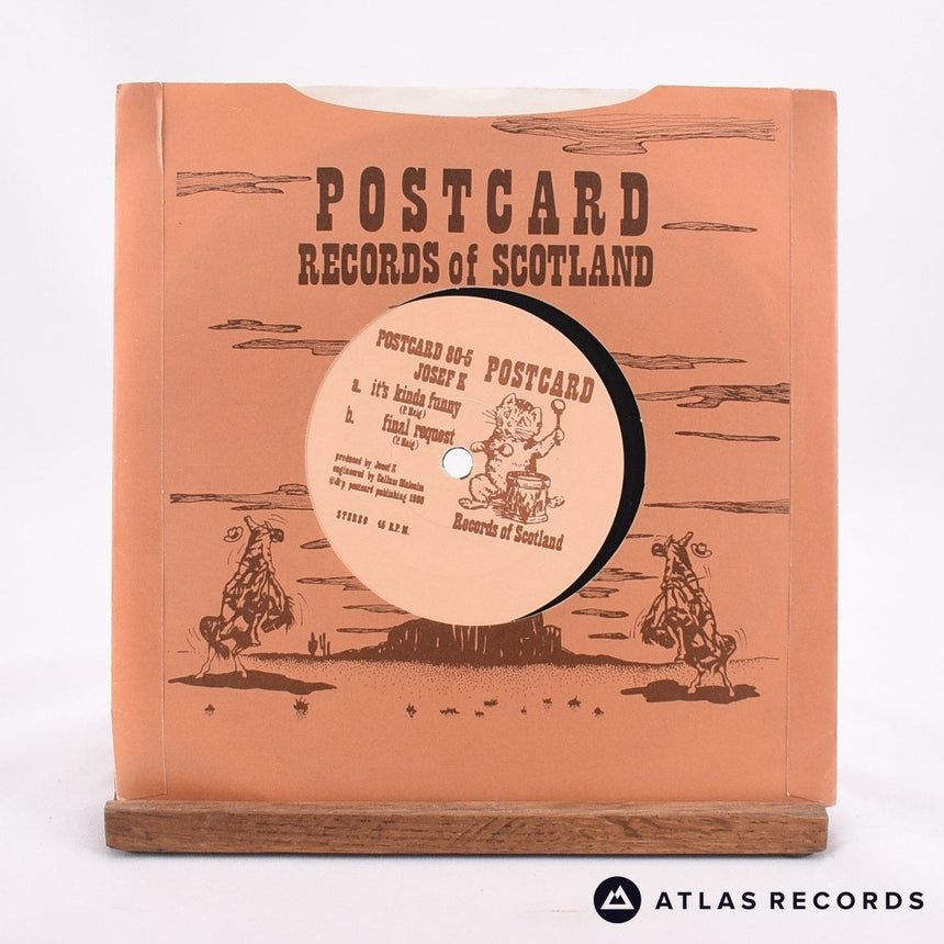 Josef K - It's Kinda Funny - 7" Vinyl Record - EX/VG+