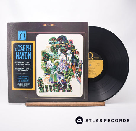 Joseph Haydn Symphonies Nos. 77 & 61 LP Vinyl Record - Front Cover & Record
