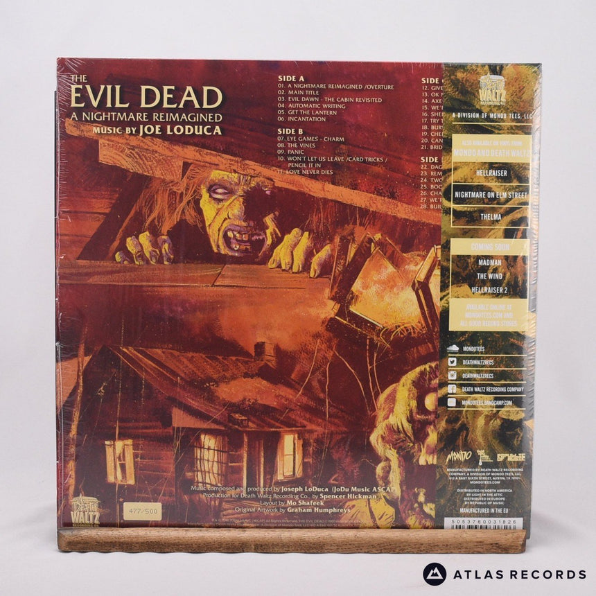 Joseph LoDuca - The Evil Dead - 2 x 12" Vinyl Record