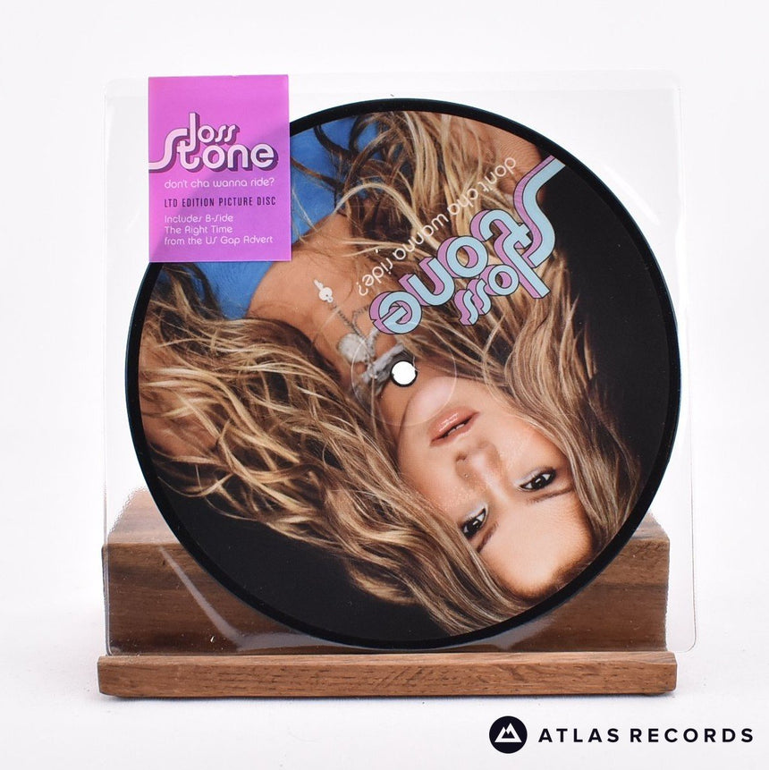 Joss Stone Don't Cha Wanna Ride ? 7" Vinyl Record - Front Cover & Record
